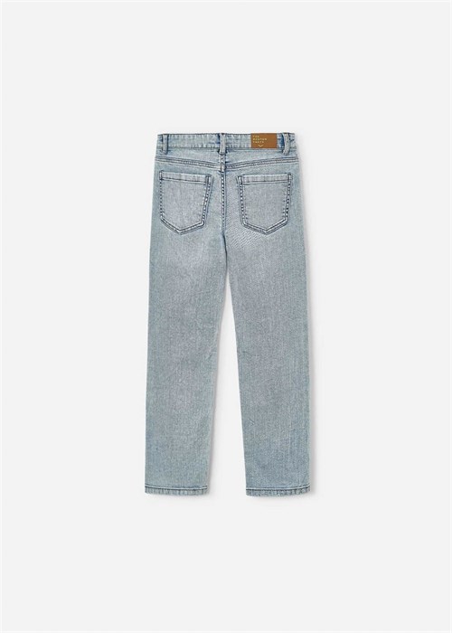 The Boston Kids Erkek Çocuk Geniş Paçalı Kot Pantolon Mavi 6575