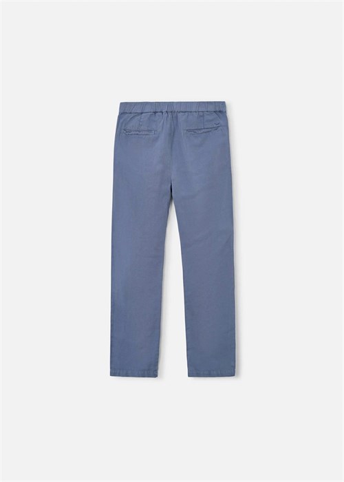 The Boston Kids Erkek Çocuk Keten Pantolon Mavi 6572