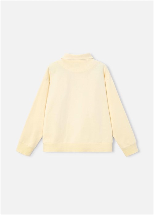 The Boston Kids  Erkek Çocuk Polo Yaka Sweatshirt Sarı 6422