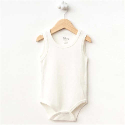 Tiffany Baby Bebek Basic Theme Jakarlı Atlet Badi Ekru 36028