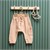 Tiffany Baby Bebek Lycra Theme Müslin Düğmeli Pantolon Bej 26006