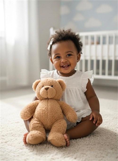 Tiffany Baby Kız Bebek Pure Theme Müslin Fırfırlı Elbise Beyaz 20144