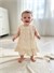 Tiffany Baby Kız Bebek Rose Dream Theme Müslin Elbise Krem 55086