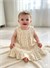 Tiffany Baby Kız Bebek Rose Dream Theme Müslin Elbise Krem 55086