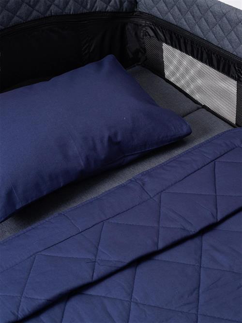 Tiffany Conform Kapitoneli Bebek Yatak Örtüsü Lacivert 971070