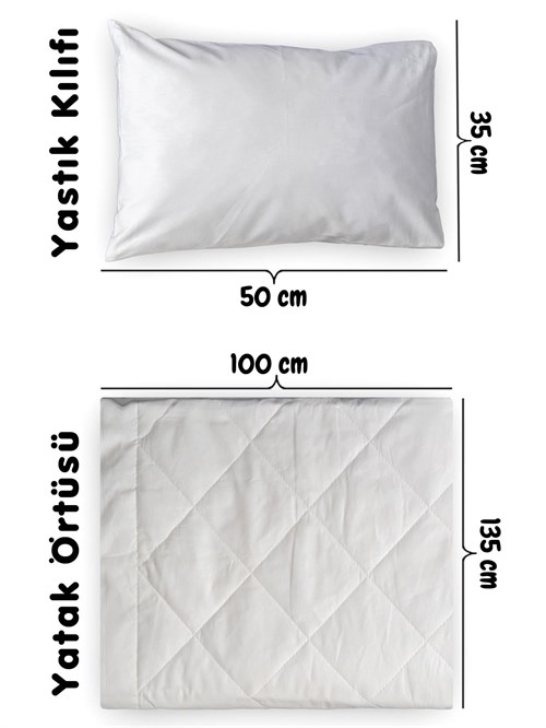 Tiffany Conform Kapitoneli Bebek Yatak Örtüsü Krem 971050