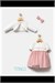 Tongs Baby Kız Bebek Saç Bantlı Elbise Bolero Takım Pembe 8191