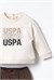 U.S Polo Assn Erkek Bebek 2li Alt Üst Takım Bej USB3180