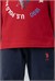 U.S Polo Assn Erkek Çocuk Baskılı Pijama Takımı Kırmızı US2638-4