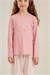 U.S Polo Assn Kız Çocuk Baskılı Pijama Takımı Pembe US2727-4