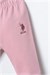 U.S Polo Assn Kız Bebek 3lü Kapüşonlu Ceket Takım Pembe USB3248