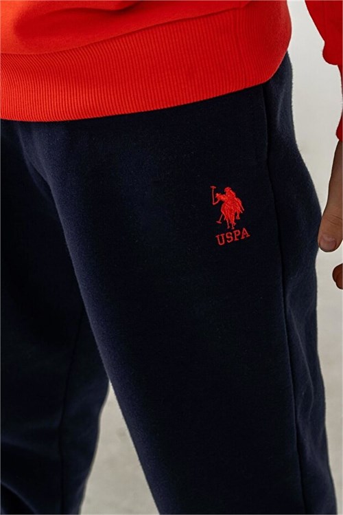 U.S Polo Assn Erkek Çocuk Baskılı Eşofman Takımı Kırmızı US2618-4
