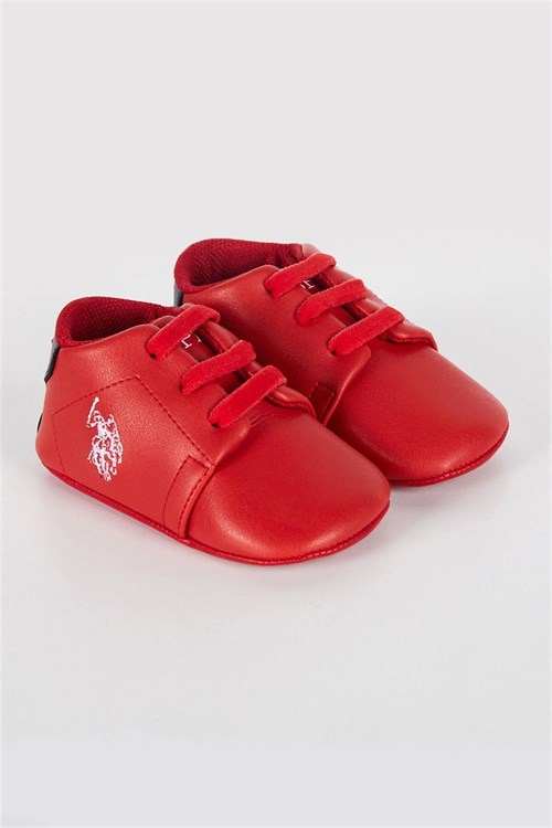 U.S. Polo Assn Erkek Bebek  Ayakkabı Kırmızı USB1308