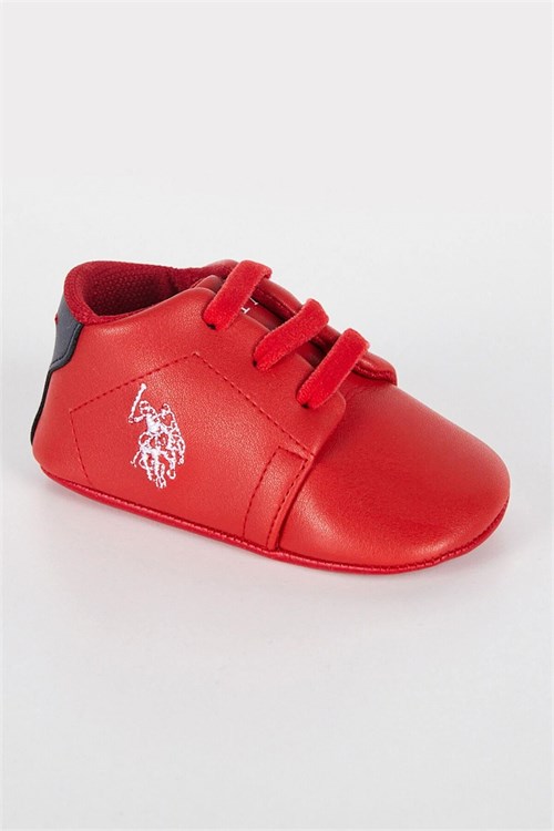 U.S. Polo Assn Erkek Bebek  Ayakkabı Kırmızı USB1308