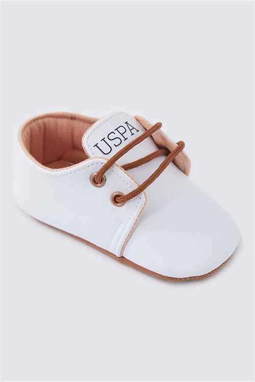 U.S. Polo Assn Erkek Bebek İlk Adım Günlük Ayakkabı Beyaz USB1302