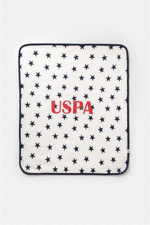 U.S Polo Assn. Erkek Bebek Yıldızlı Battaniye Lacivert USB2642