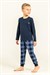 U.S. Polo Assn. Erkek Çocuk Pijama Takımı Lacivert US2647-4