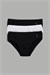 U.S. Polo Assn. Kız Çocuk 3lü Slip Külot Siyah US1677