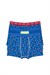 U.S. Polo Assn. Erkek Çocuk Desenli 3lü Boxer Set Cobalt US2247