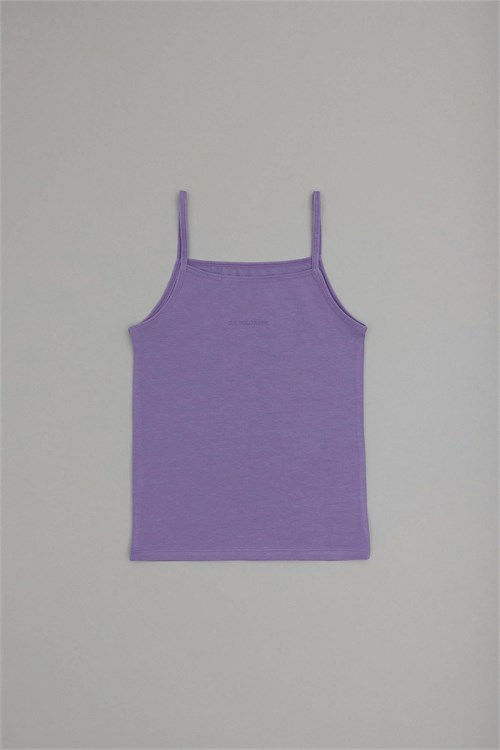 U.S. Polo Assn. Kız Çocuk 3lü Basic İnce Askılı Atlet Set Açık Nil US1680
