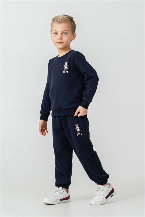 U.S. Polo Assn. Erkek Çocuk Eşofman Takımı Lacivert US2633-4