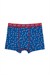 U.S. Polo Assn. Erkek Çocuk Desenli 3lü Boxer Set Cobalt US2247