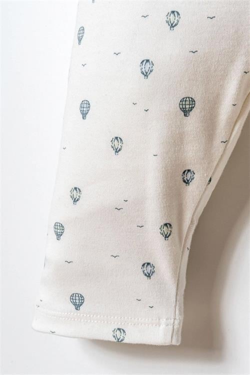 U.S. Polo Assn. Erkek Bebek Gömlek Pijama Takımı Beyaz USB2852