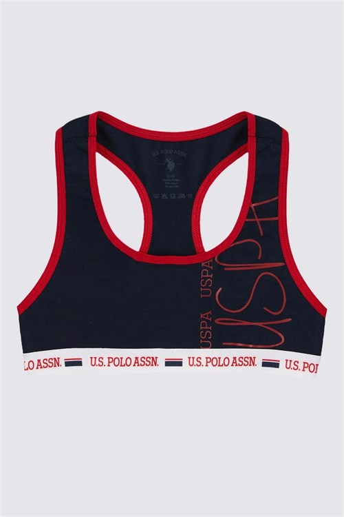 U.S. Polo Assn. Kız Çocuk 3lü Bralet Takım Kırmızı US1681