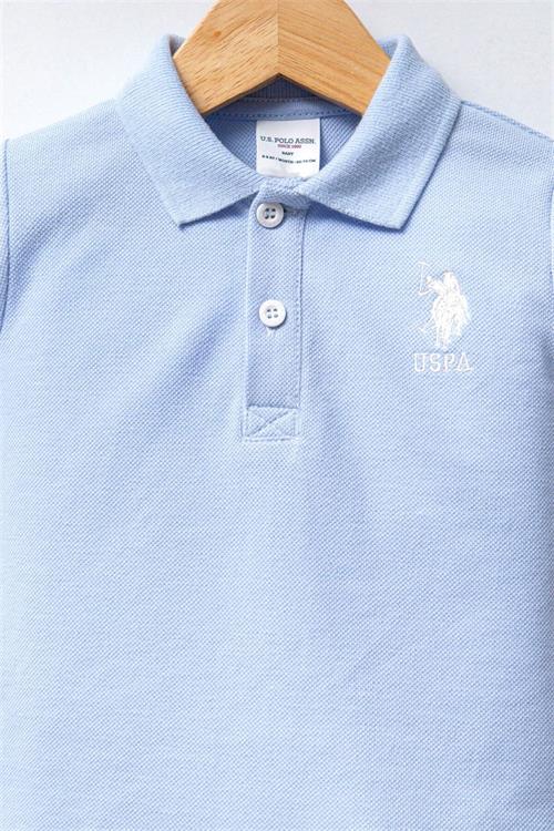 U.S. Polo Assn. Erkek Bebek Tişört Pantolon Takım Beyaz USB2332