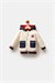 U.S. Polo Assn. Erkek Bebek Peluş Mont Beyaz USB2538