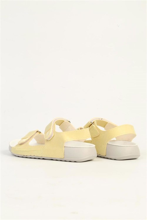 United Colors Of Benetton Çocuk Sandalet Sarı BN-1421