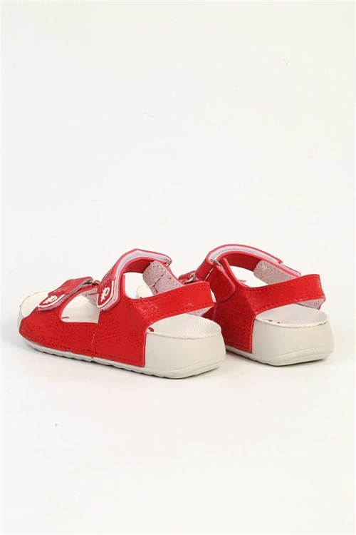 United Colors Of Benetton Çocuk Sandalet Kırmızı BN-1421