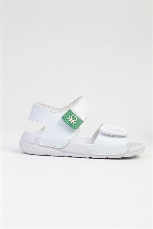 United Colors Of Benetton Çocuk Sandalet Beyaz BN-1252