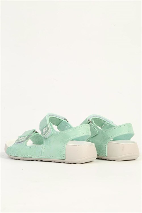 United Colors Of Benetton Çocuk Sandalet Mint Yeşili BN-1421