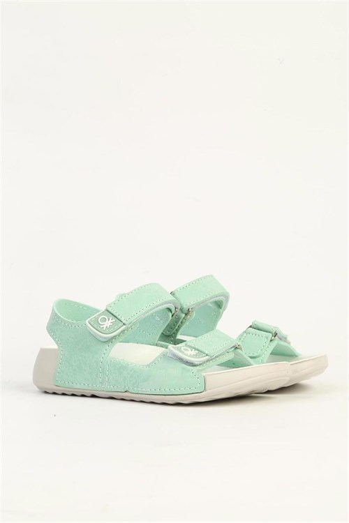 United Colors Of Benetton Çocuk Sandalet Mint Yeşili BN-1419
