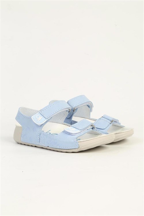 United Colors Of Benetton Çocuk Sandalet Bebe Mavisi BN-1419