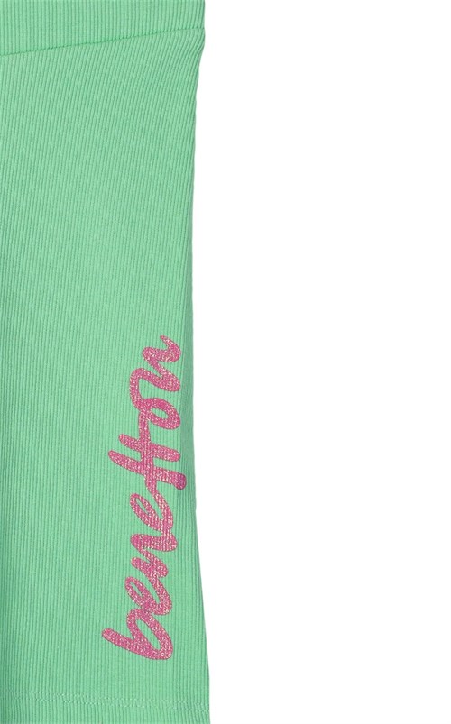 United Colors Of Benetton Kız Çocuk Kısa Tayt Yeşil G21256
