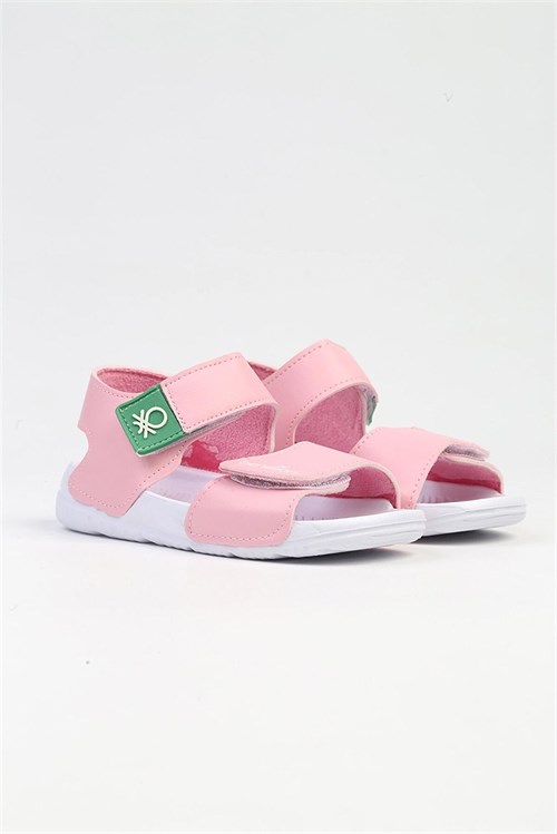 United Colors Of Benetton Kız Çocuk Sandalet Pembe BN-1252