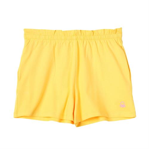 United Colors Of Benetton Kız Çocuk Şort Sarı G21243