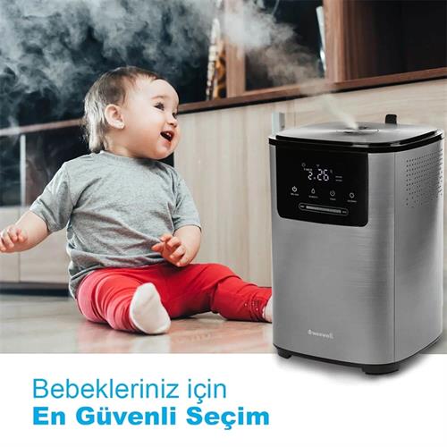 Weewell Iyonizerli Sıcak ve Soğuk Akıllı Buhar Makinesi WHC752R