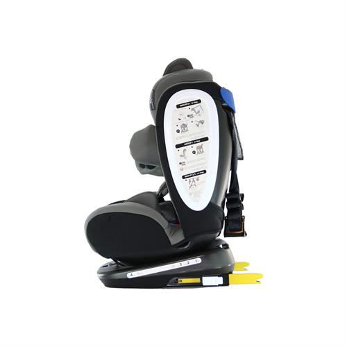 Yoyko Bear 360 ° Dönebilir Yatabilir 0-36 Kg Oto Koltuğu ISOFIX/SIP/LATCH - Gri