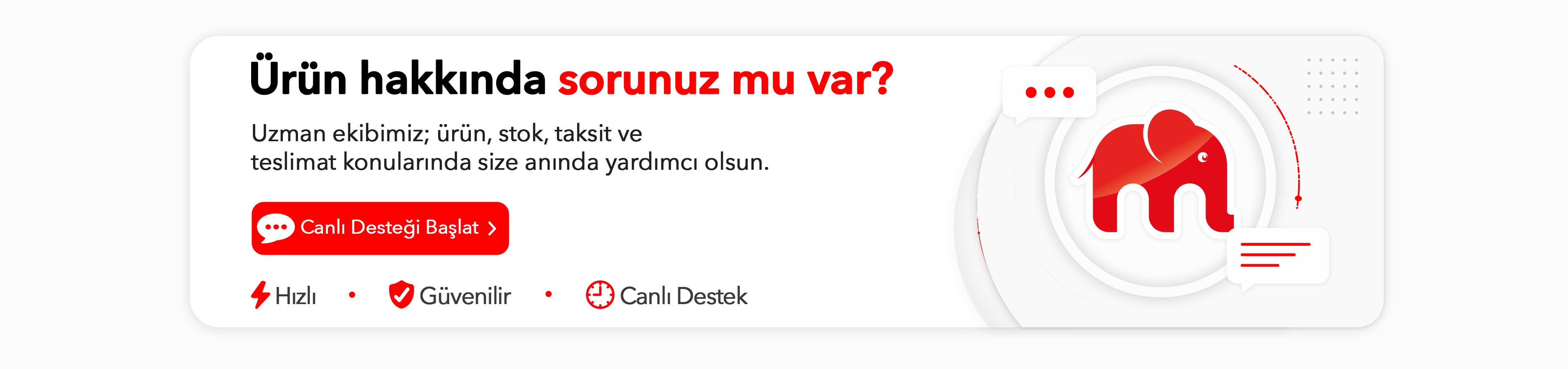 Canlı destek hattımız