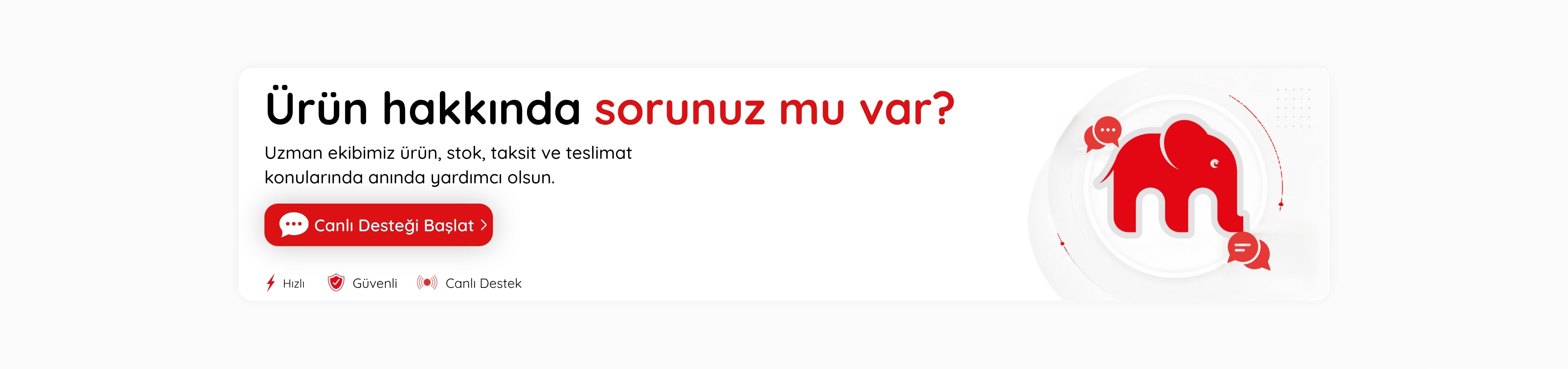 Canlı destek hattımız