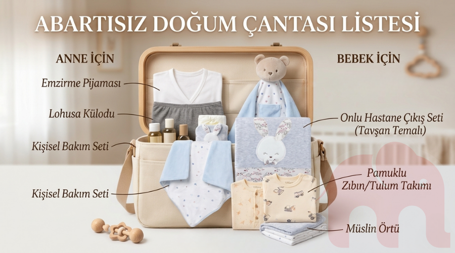 Abartısız doğum çantası listesi kapak görseli