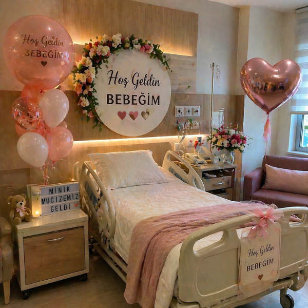 Hastane Odası Süsleme Örneği