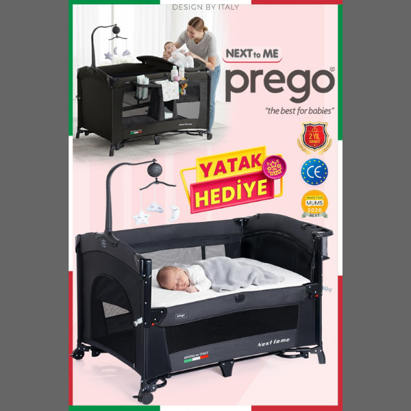 Prego Next To Me Anne Yanı Park Yatak