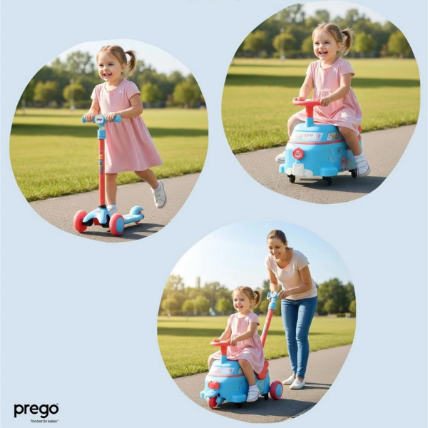 Prego Lucky Scooter Mavi