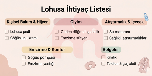 Lohusa ihtiyaç listesi
