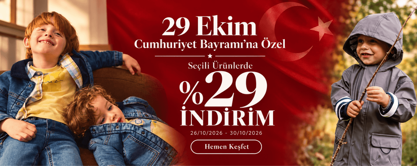 29 Ekim'e Özel Seçili Ürünlerde %29 İndirim