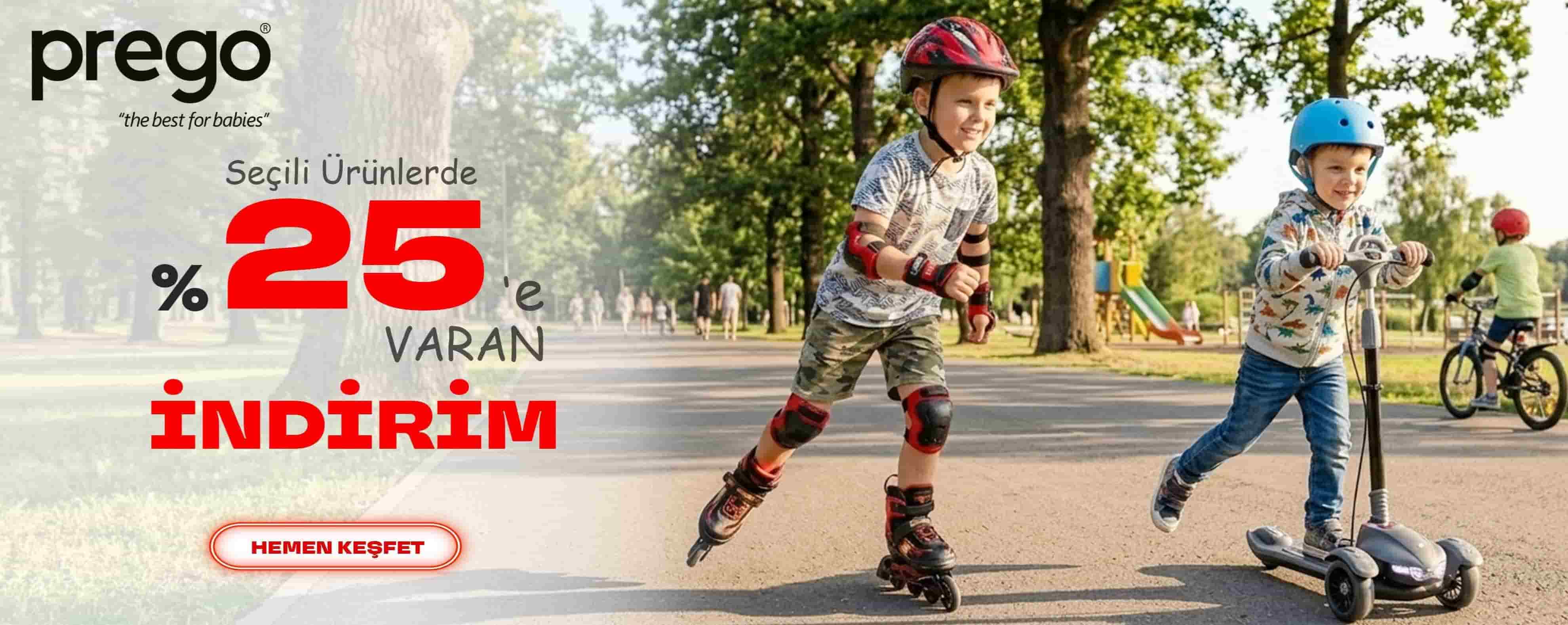 Eğlenceli dış mekan aktiviteleri için çocuk bisiklet, scooter ve paten modelleri